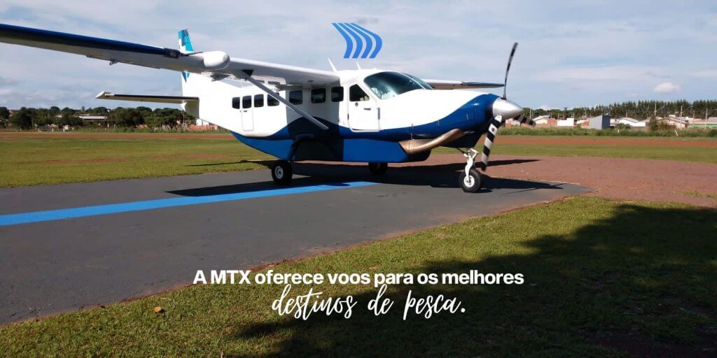 Aeronave Voe MTX no Aeroporto de Alta Floresta MT — táxi aéreo e fretamento executivo para o norte do Mato Grosso