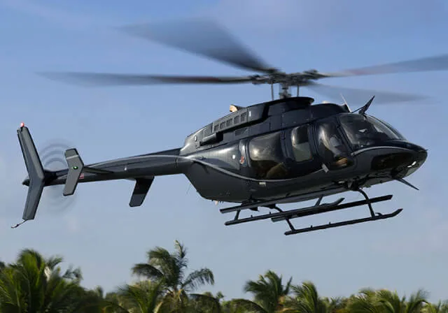 Bell 407 — helicóptero monomotor para fretamento aéreo executivo