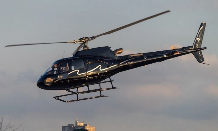 Transporte de helicóptero executivo