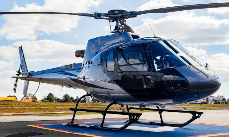 Guia de aeronaves Voe MTX — Airbus H125 Esquilo B2 helicóptero da frota para táxi aéreo e transfer executivo urbano em São Paulo