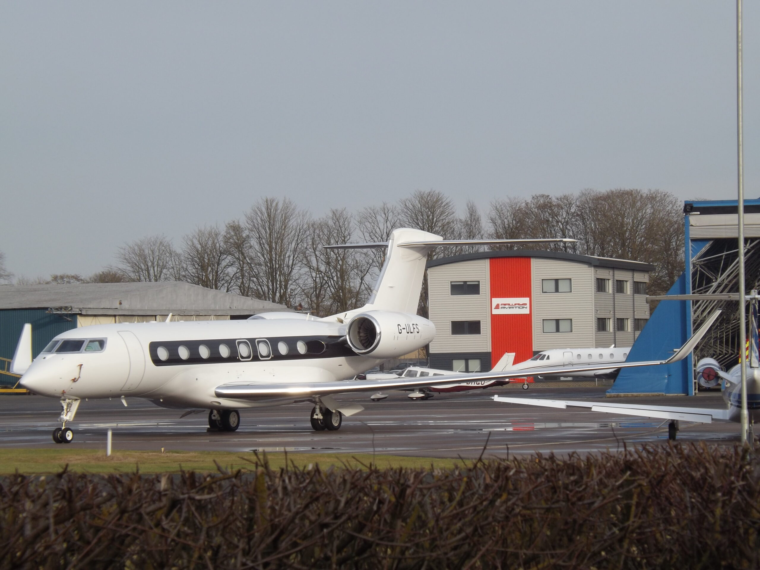 Gulfstream G650 jato executivo em pista — Catarina Aviation Show 2026 aviação de alto padrão
