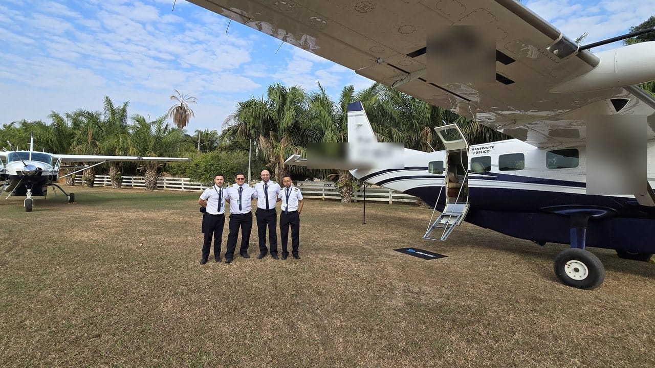 Aeronaves Grand Caravan e tripulação certificada no Pantanal — fretamento e táxi aéreo
